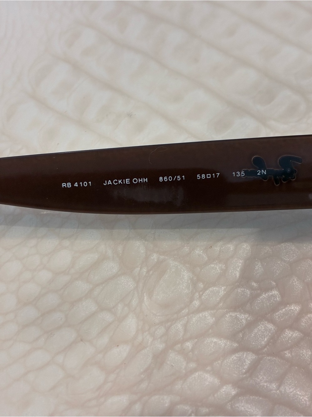 Ray-Ban Brown Gradient Oversized Women's Sunglasses - Picture 6 of 12